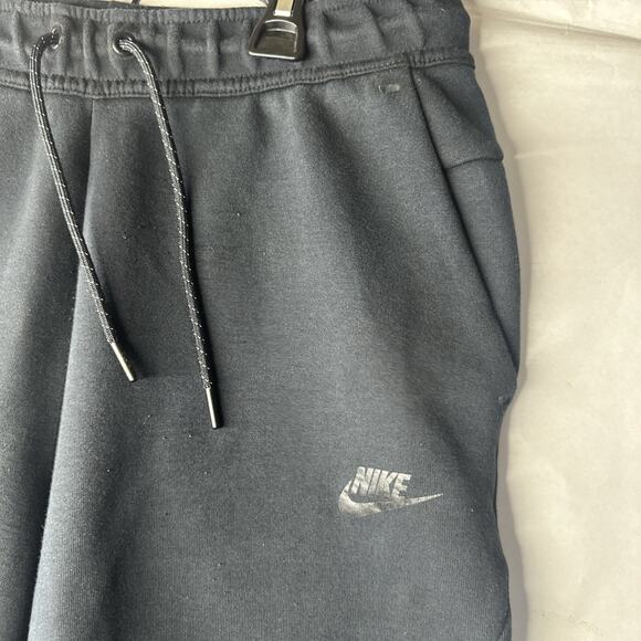 Nike Tech Men's Fleece Joggers Men’s Size S Small Black - Picture 2 of 8